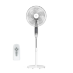 Osio OSF-9010 Λευκός ανεμιστήρας δαπέδου 3 ταχυτήτων με οθόνη