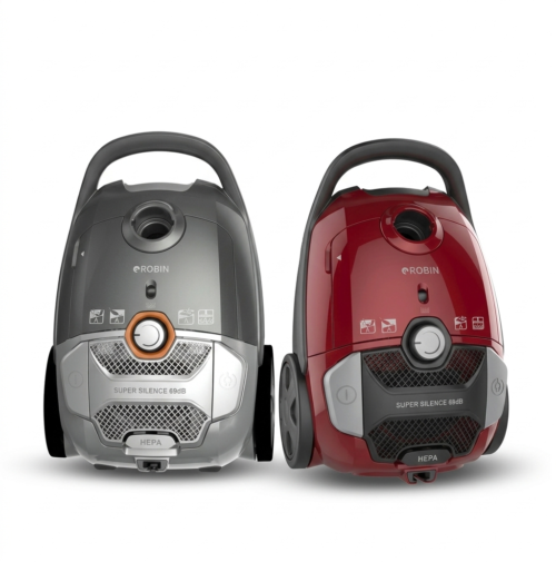 ΗΛΕΚΤΡΙΚΗ ΣΚΟΥΠΑ ROBIN RB-1801 Red-Grey